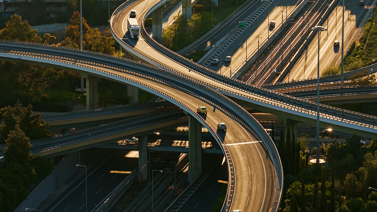 Image d’un échangeur routier