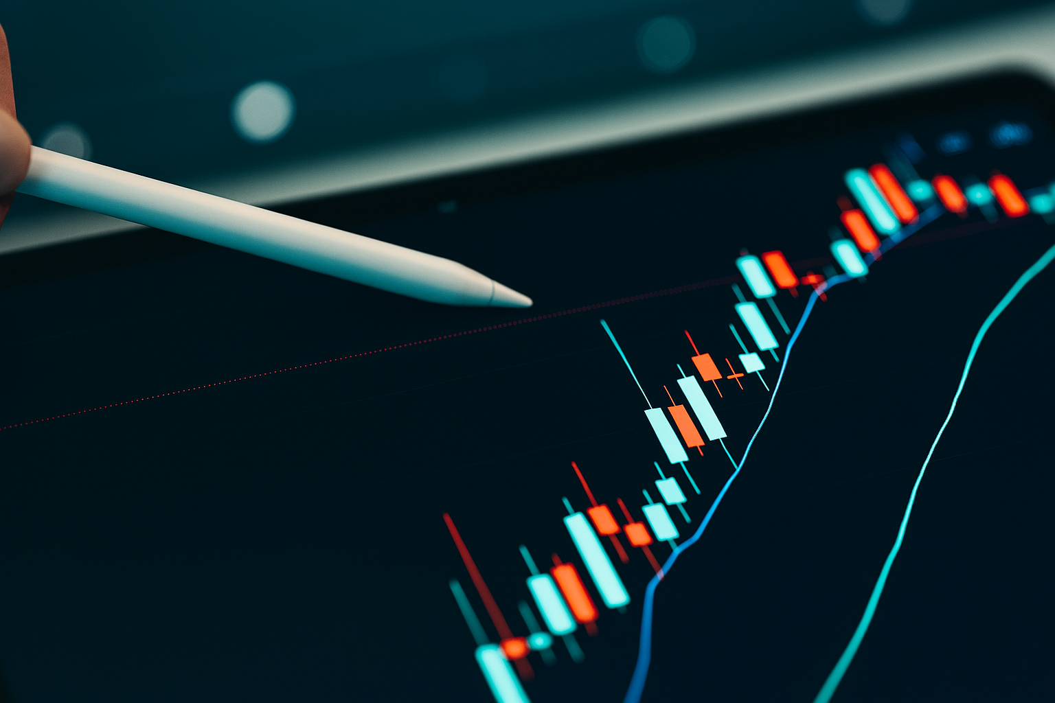 Image d’un graphique de performance financière