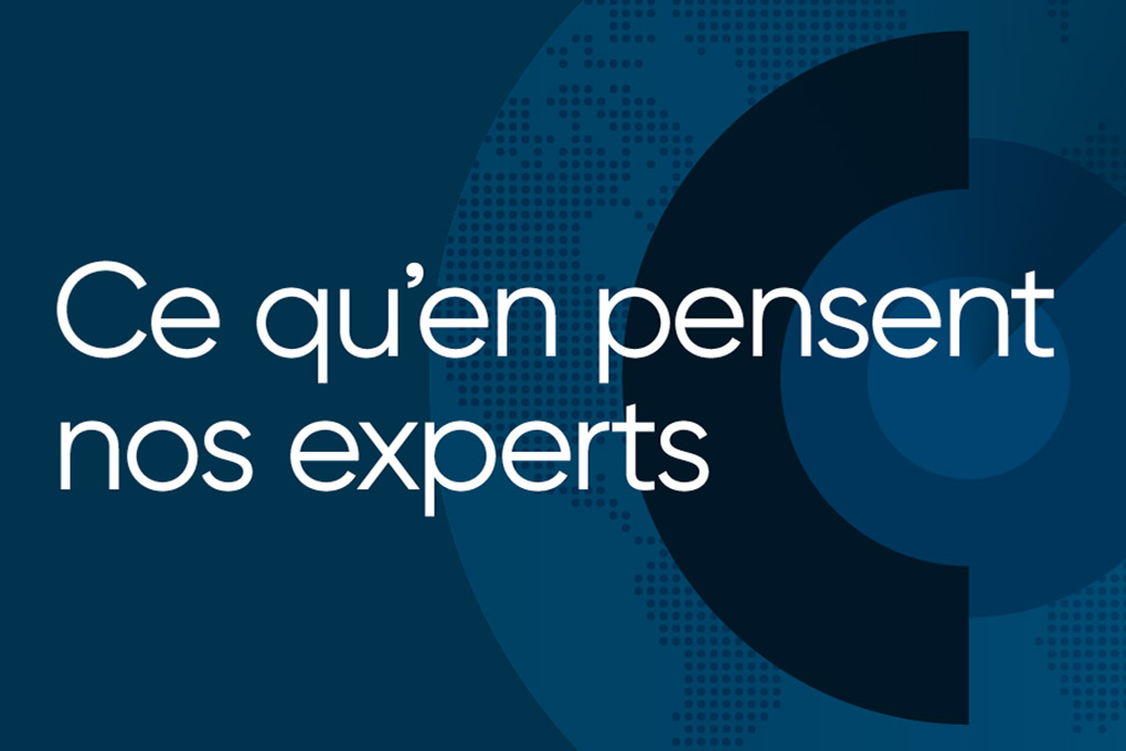 Ce qu’en pensent nos experts Ce qu’en pensent nos experts